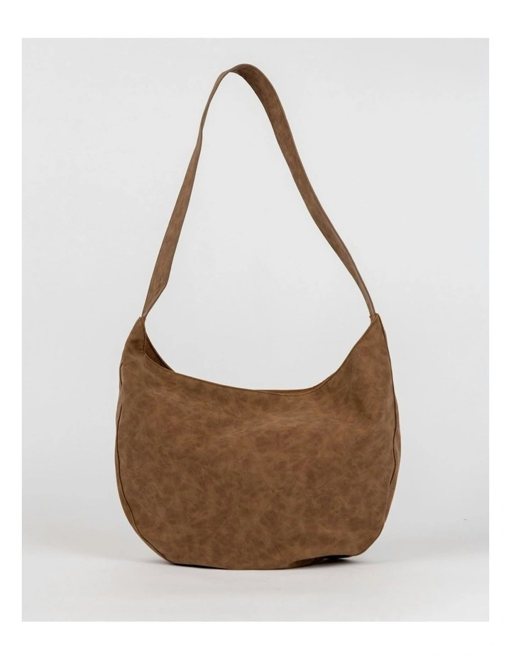 Bobbie Suede Tote Bag in Brown image 2