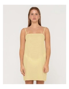 Sweet Water Mini Dress in Yellow