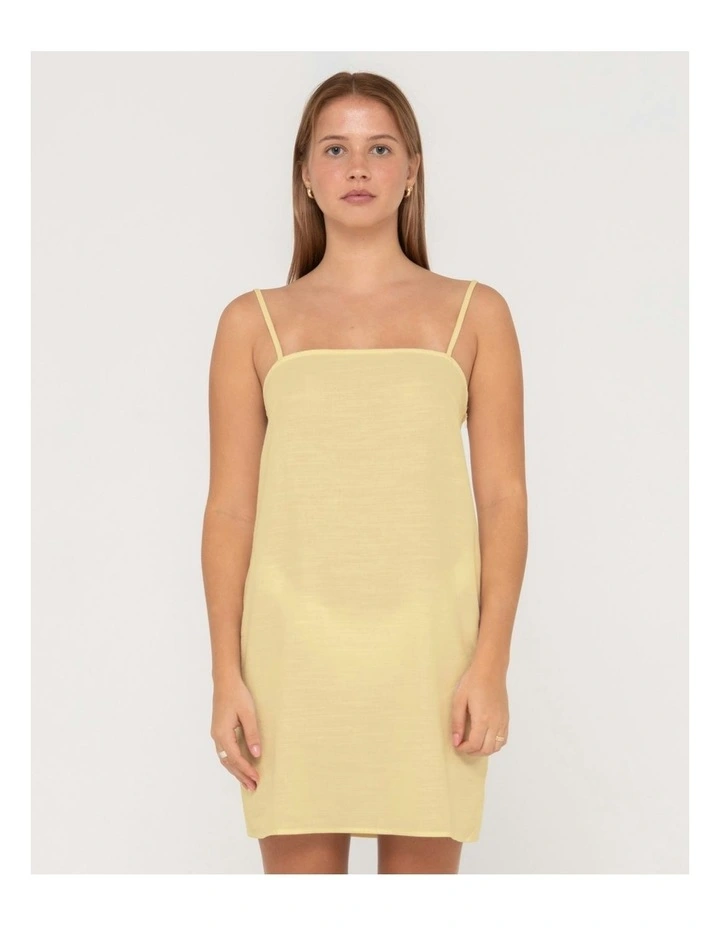 Sweet Water Mini Dress in Yellow image 1