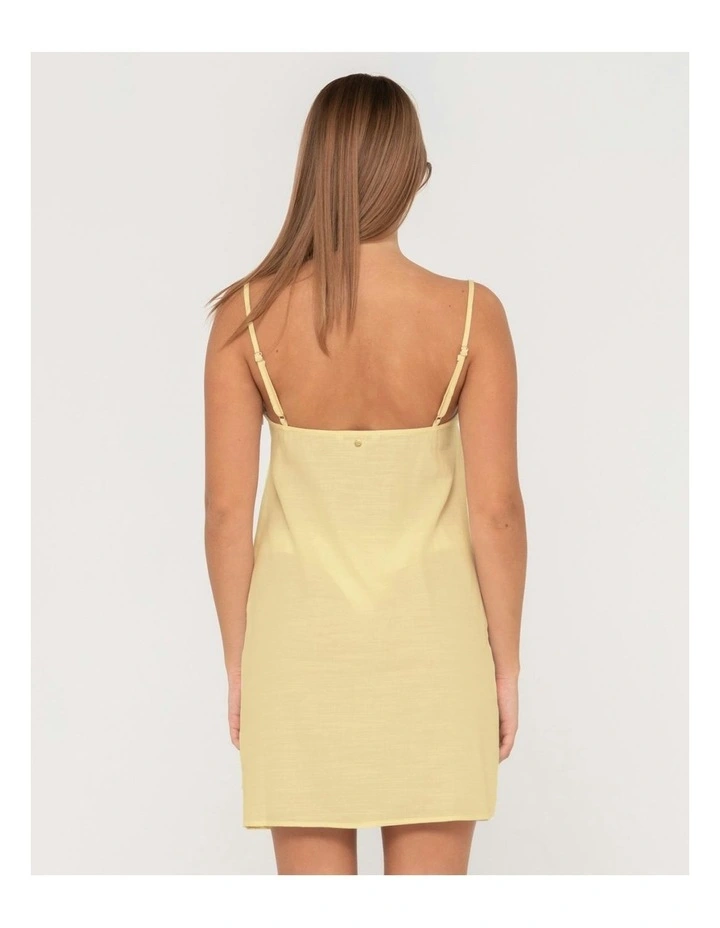 Sweet Water Mini Dress in Yellow image 2
