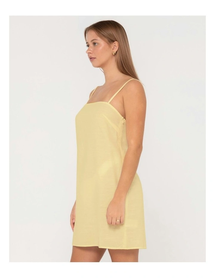 Sweet Water Mini Dress in Yellow image 3