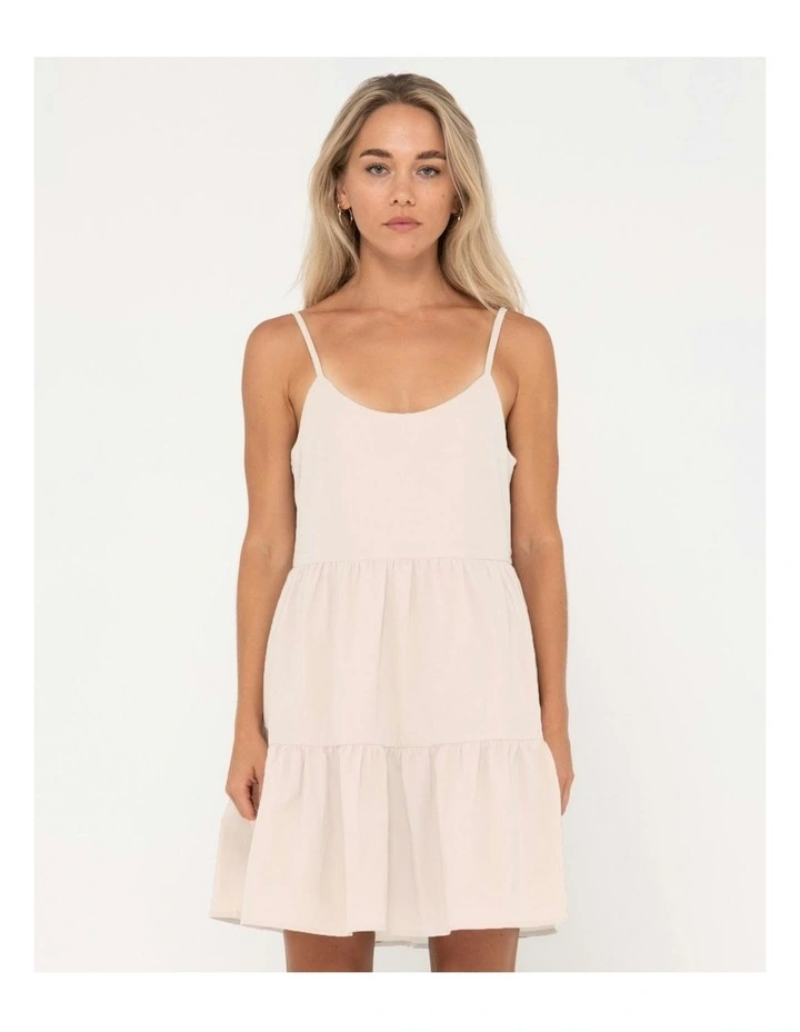 Heather Slip Dress in Natural image 1