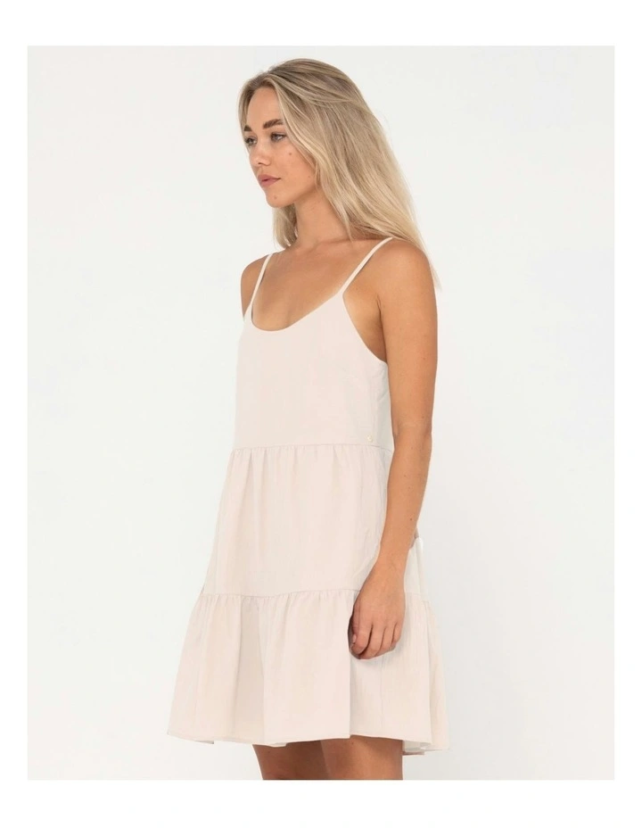 Heather Slip Dress in Natural image 3