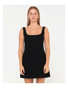 Meg Slip Dress in Black