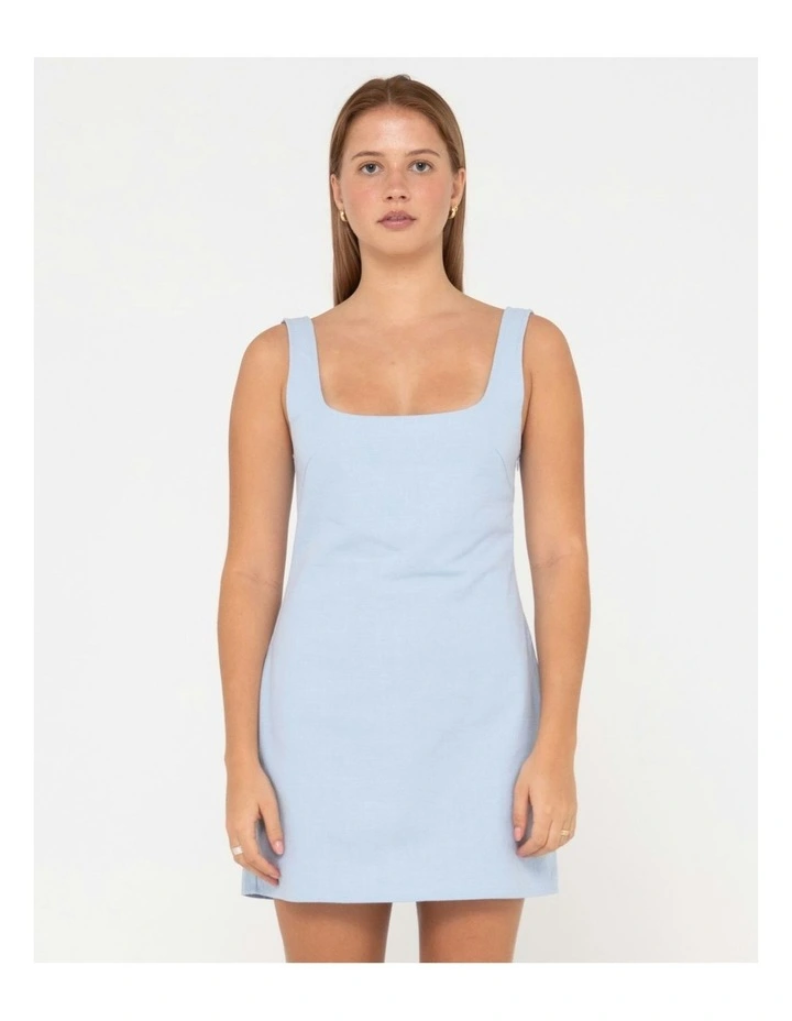 Meg Slip Dress in Blue image 1