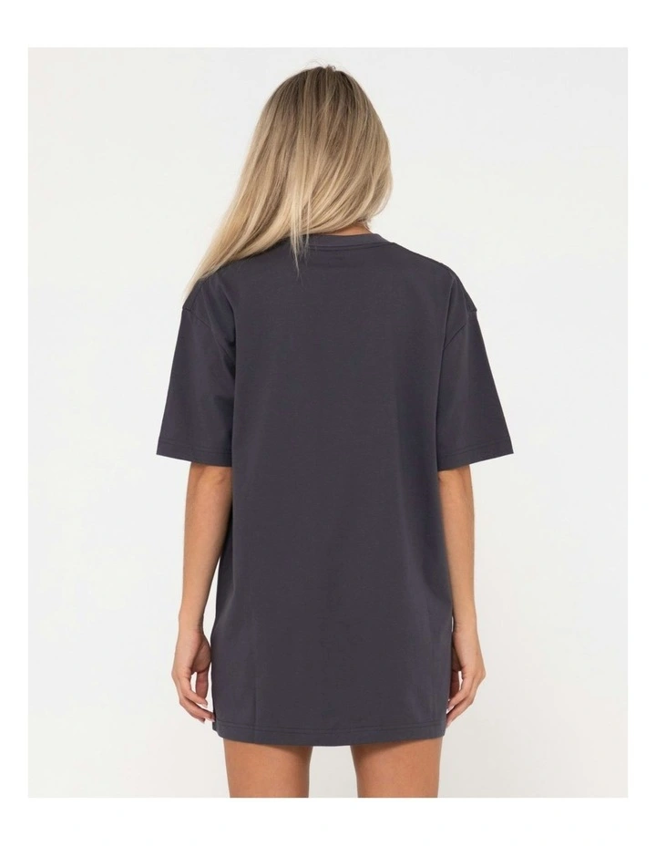 Star Burst Tee Dress in Grey image 2