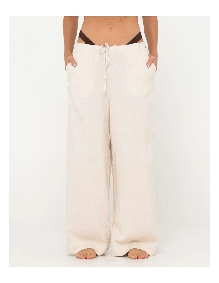 Palm Springs Lounge Pant in Natural image 1