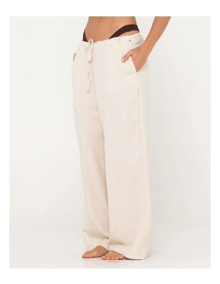 Palm Springs Lounge Pant in Natural image 3