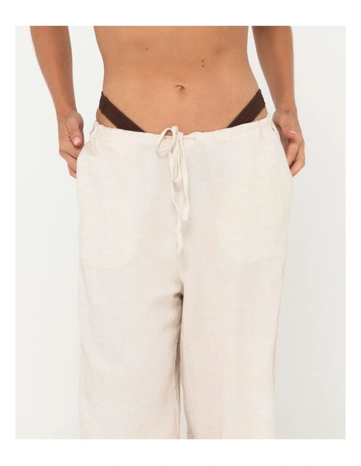 Palm Springs Lounge Pant in Natural image 4