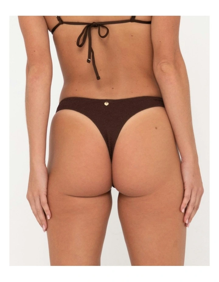 Sandalwood Brazilian Bikini Pant in Brown image 2