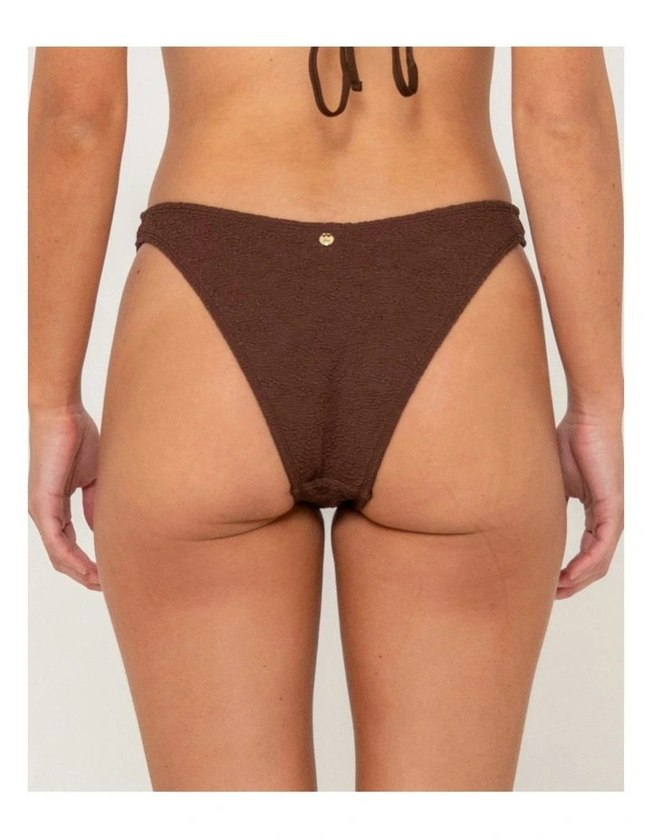 Sandalwood Midi Bikini Pant in Brown image 2