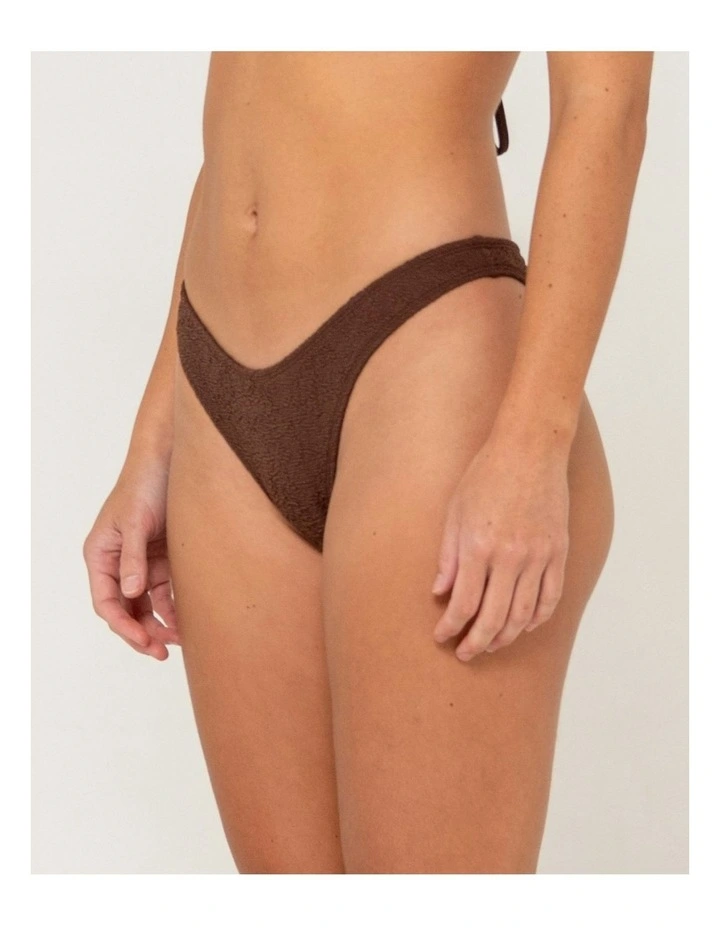 Sandalwood Midi Bikini Pant in Brown image 3