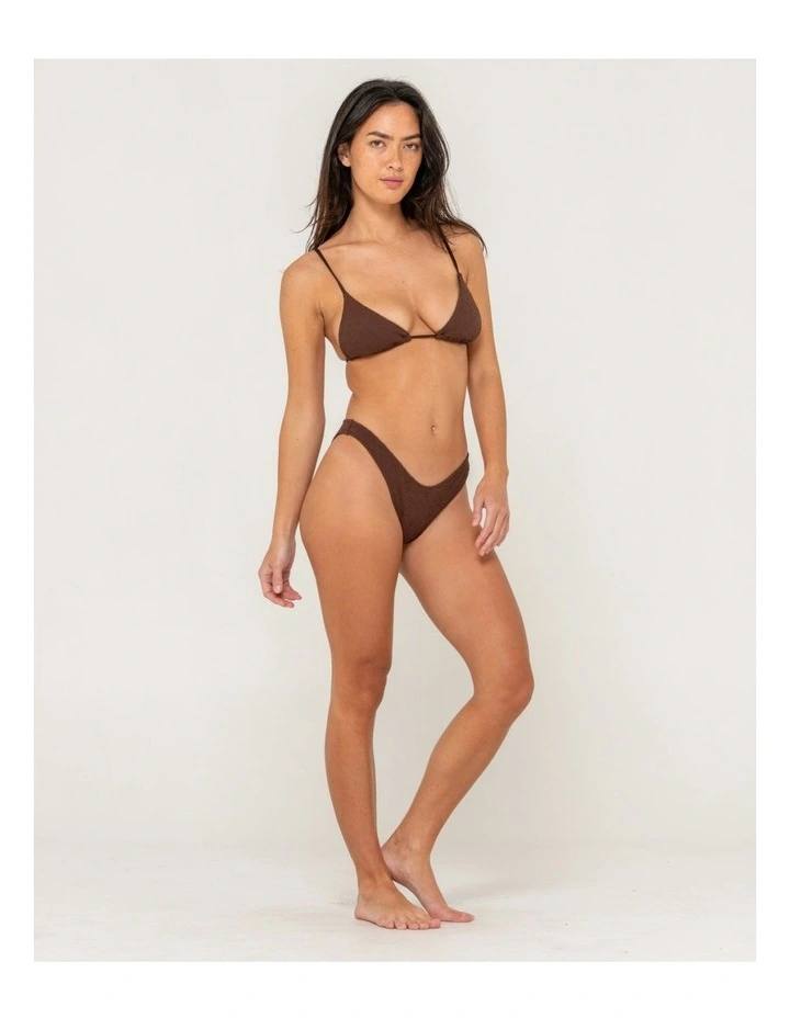 Sandalwood Midi Bikini Pant in Brown image 6