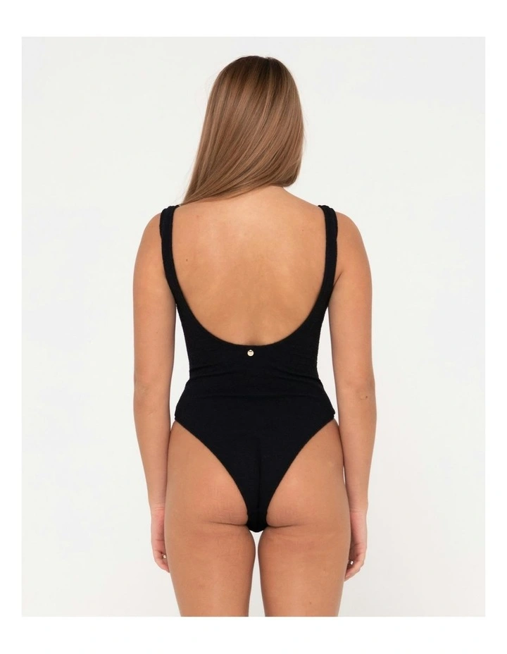 Sandalwood Retro One Piece in Black image 2