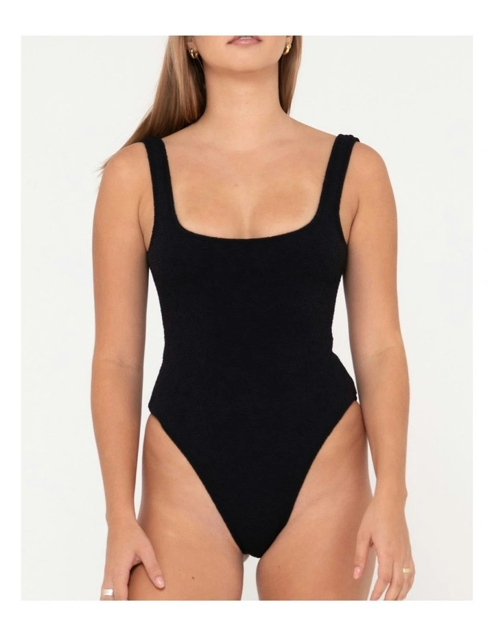 Sandalwood Retro One Piece in Black image 5