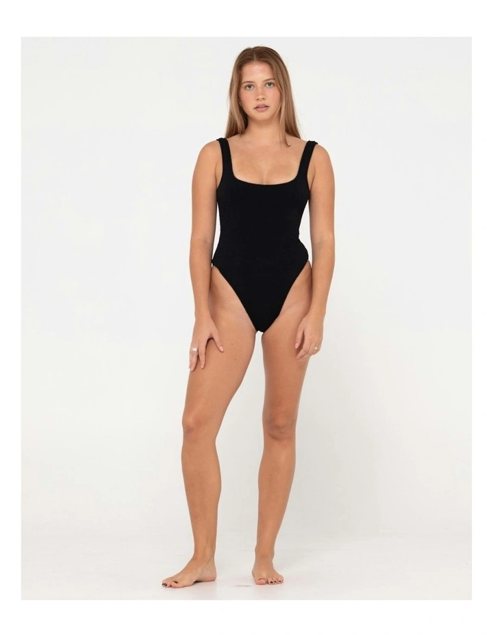 Sandalwood Retro One Piece in Black image 6