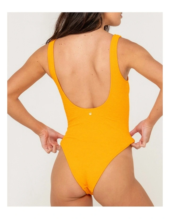 Sandalwood Retro One Piece in Orange image 5