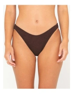 Sandalwood Classic Bikini Pant in Brown