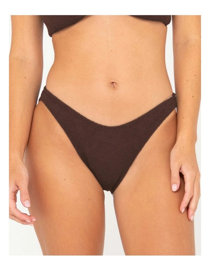 Sandalwood Classic Bikini Pant in Brown image 4