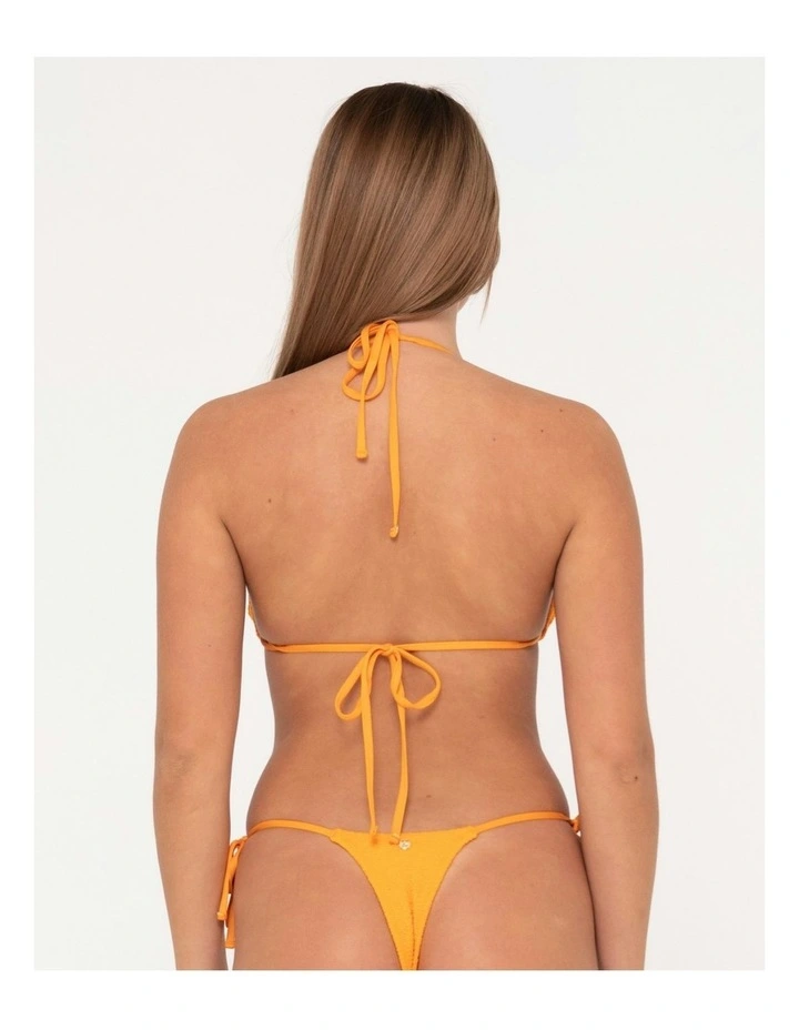 Sandalwood Multiway Bikini Top in Orange image 2