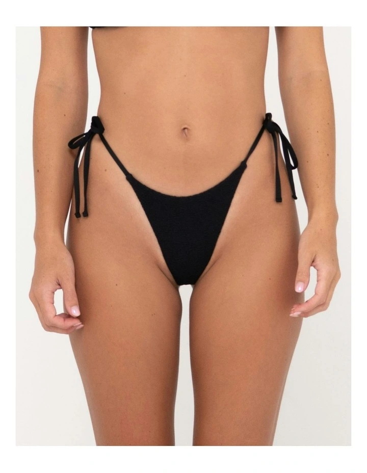 Sandalwood Brazilian Ties Bikini Pant in Black image 1