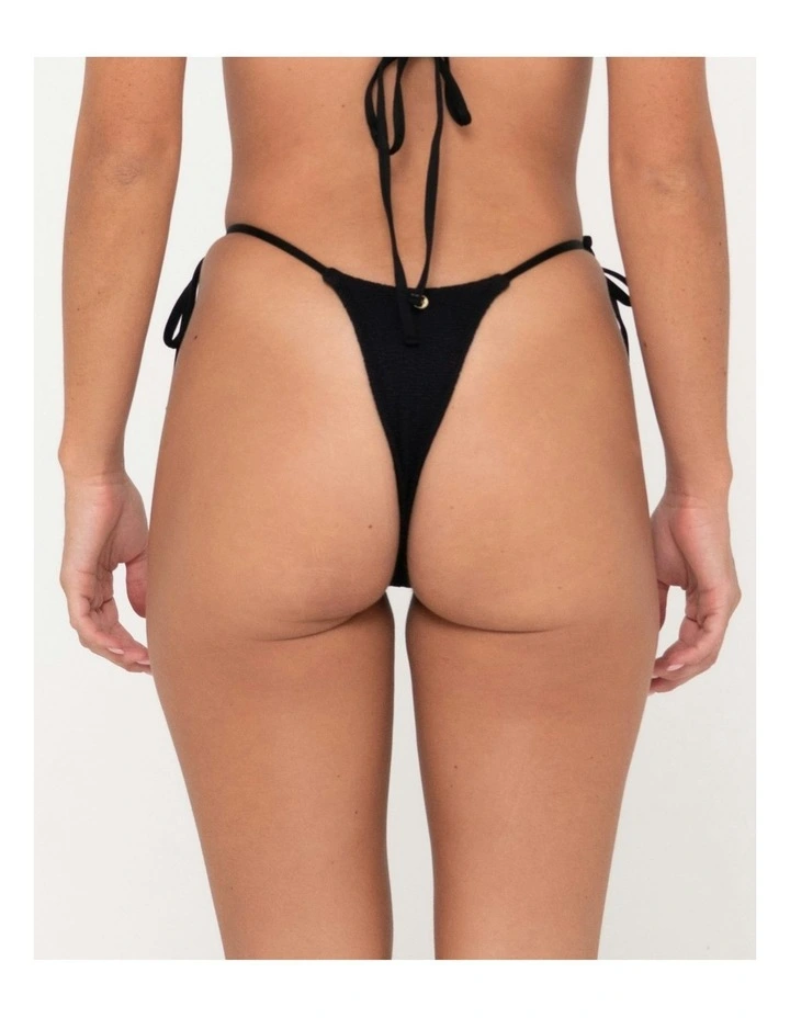 Sandalwood Brazilian Ties Bikini Pant in Black image 2