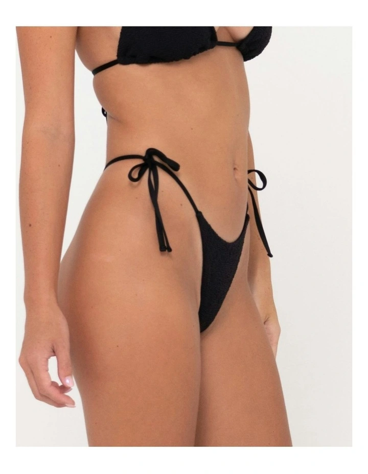 Sandalwood Brazilian Ties Bikini Pant in Black image 4