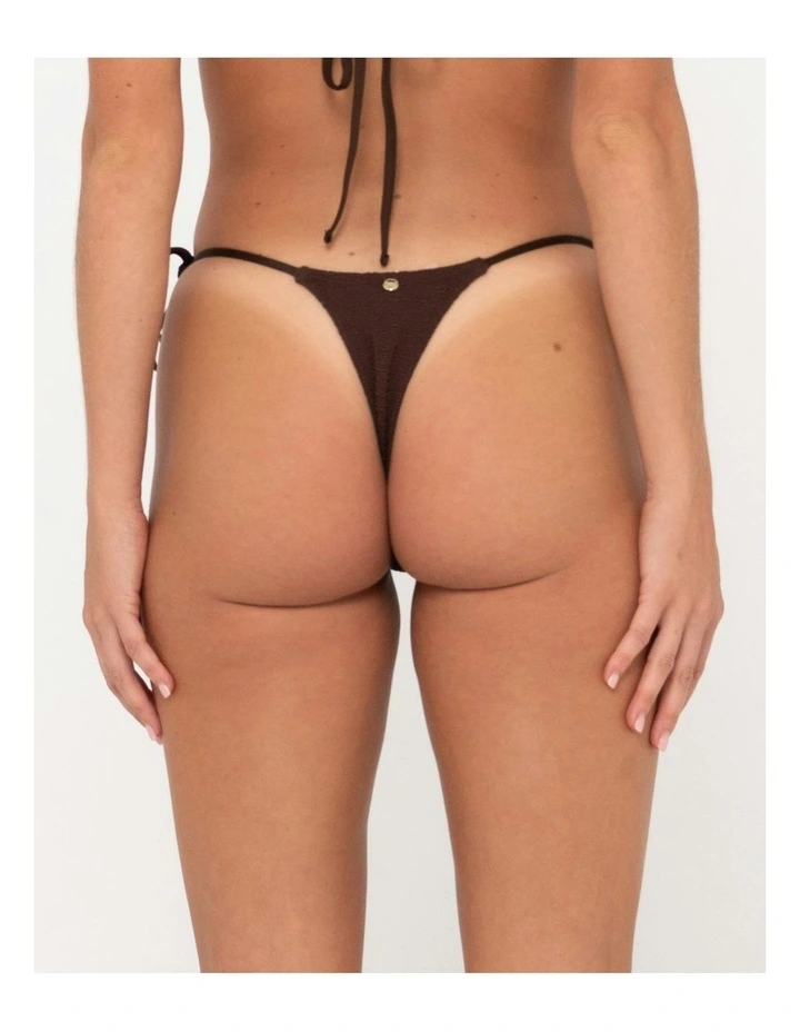 Sandalwood Brazilian Ties Bikini Pant in Brown image 2