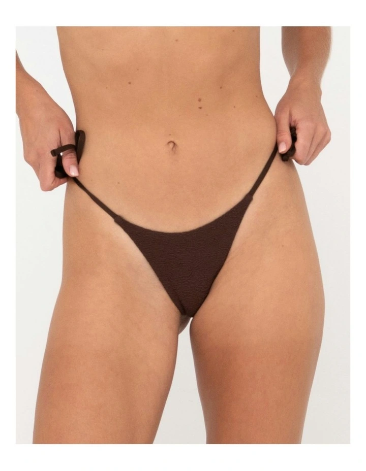 Sandalwood Brazilian Ties Bikini Pant in Brown image 5