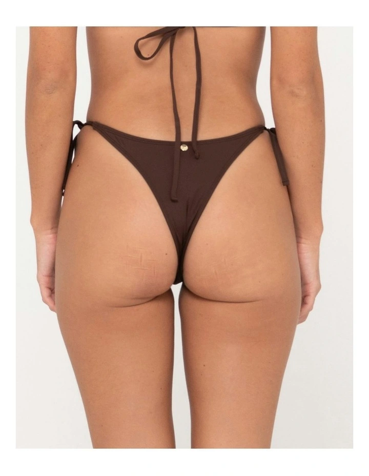 Cabana Brazilian Side Tie Bikini Pant in Brown image 2