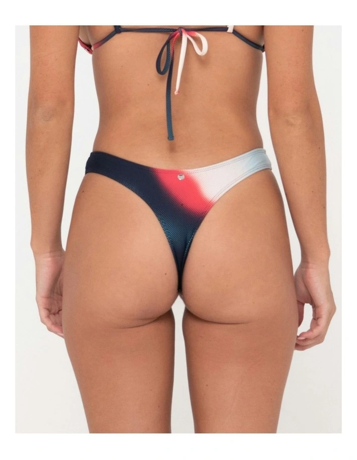 Meshy Bikini Pant in Red image 2