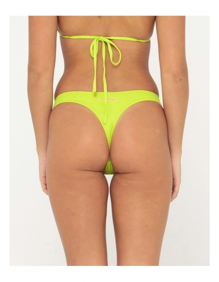 Lime A Dozen Brazilian Pant in Green image 2