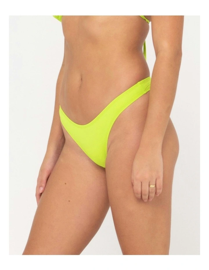 Lime A Dozen Brazilian Pant in Green image 3