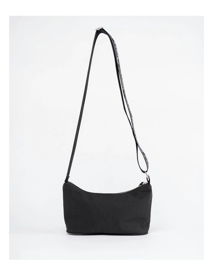Latitude Nylon Handbag in Black image 2