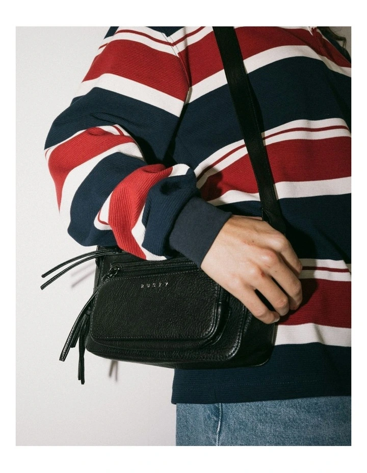 Astoria Crossbody Bag in Black image 3
