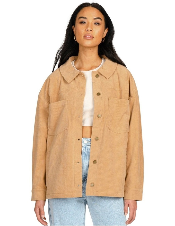 fleece open front jacket