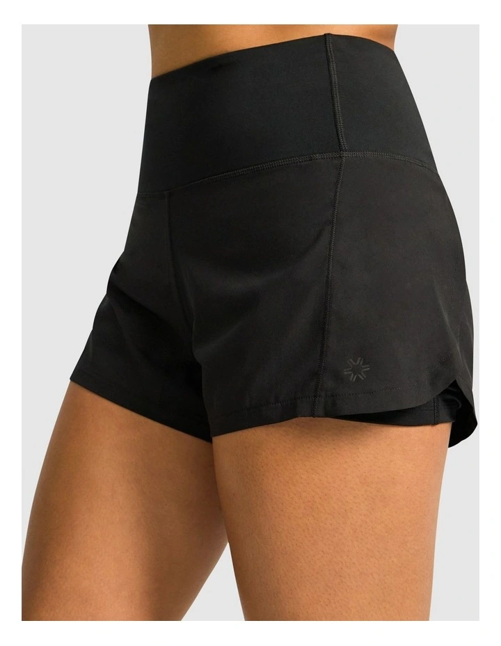 Speed Up Run Shorts in Black image 5