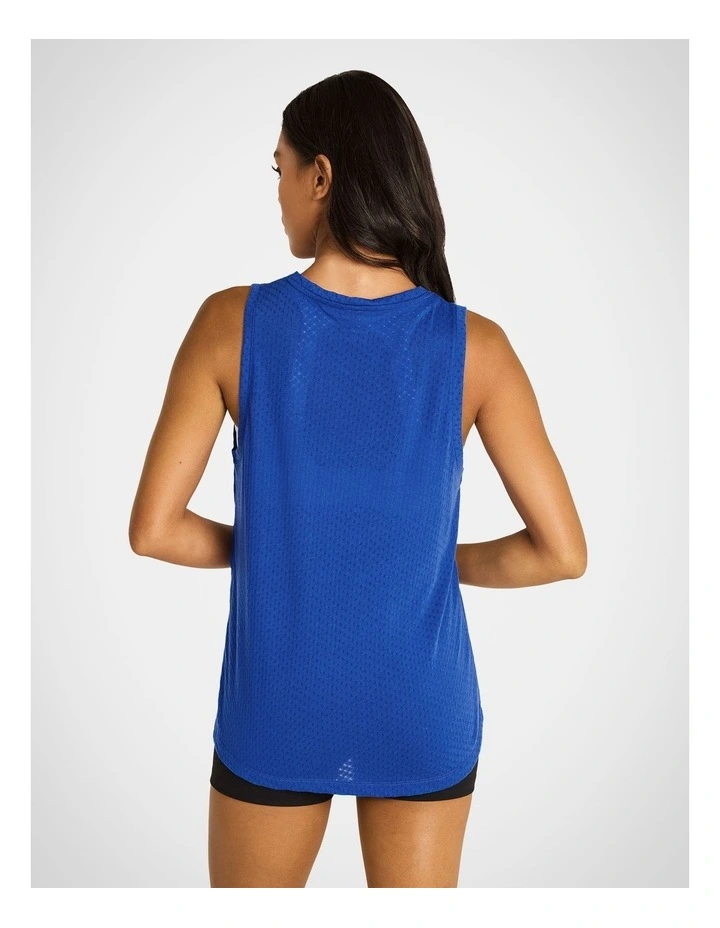 Fleur Tank Cobalt in Blue image 3
