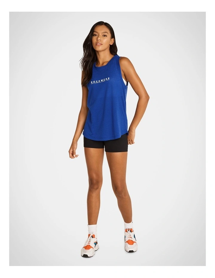 Fleur Tank Cobalt in Blue image 5