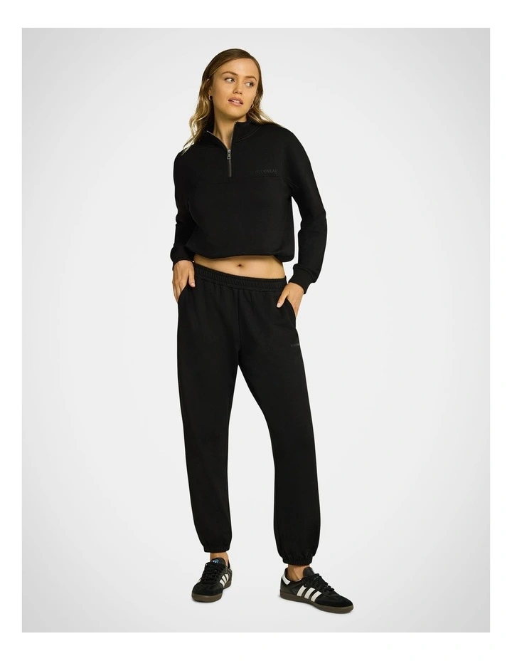 Rockwear Legacy Fleece Track Pants In Black MYER