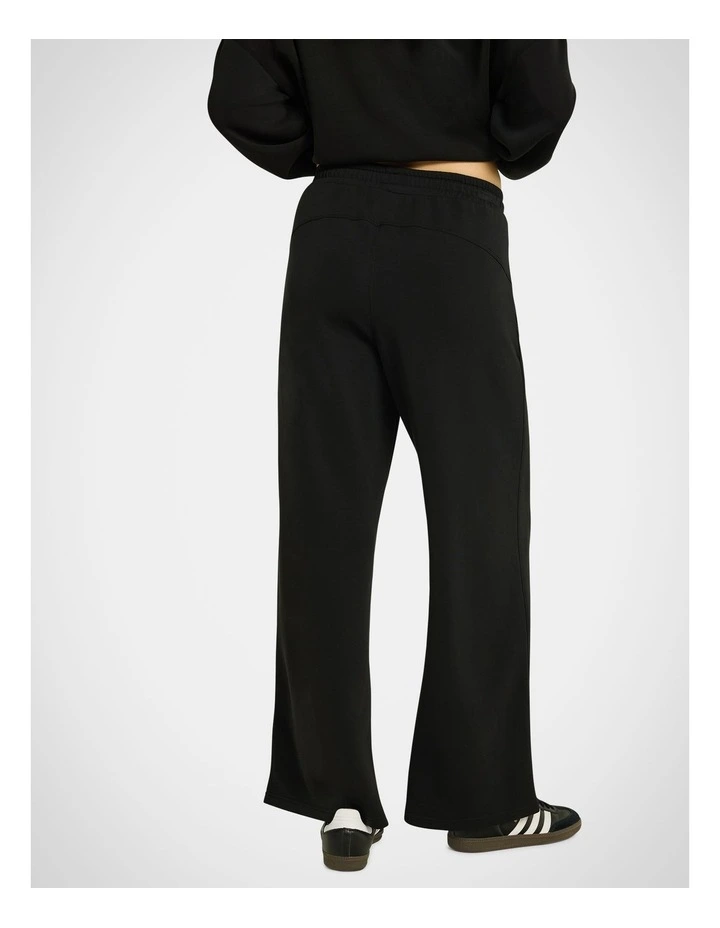 Travel Wide Leg Pants in Black image 3