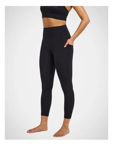 Veda Ankle Grazer Tights in Black