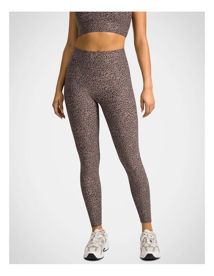 Printed Full Length Tights Cougar in Natural image 1