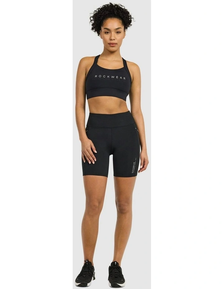 Speed High Impact Sports Bra in Black image 5