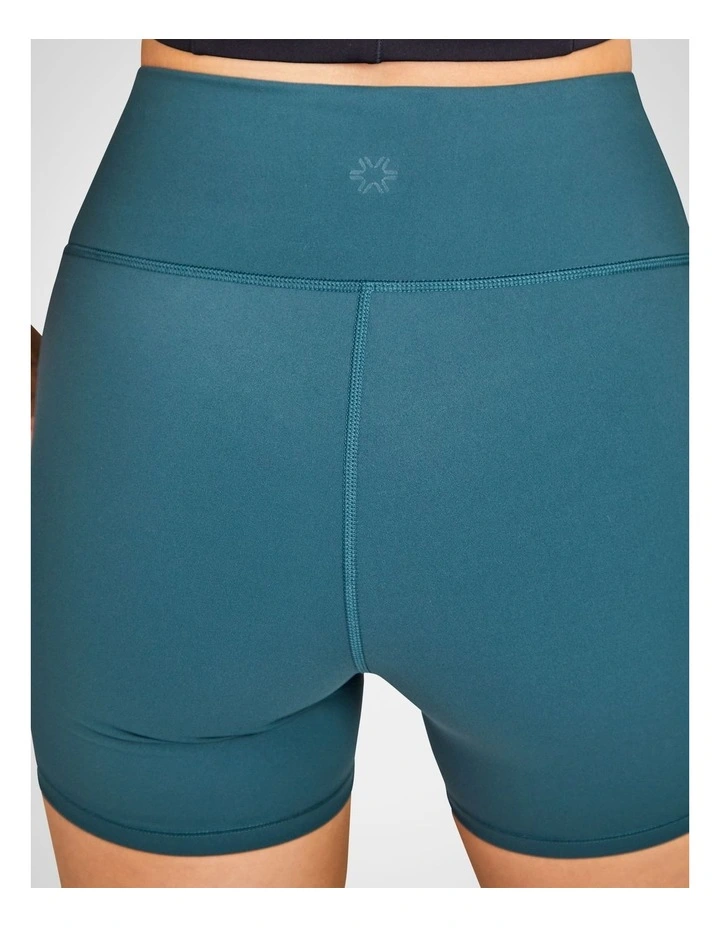 Base One Mid Thigh Bike Shorts in Midnight Green image 4