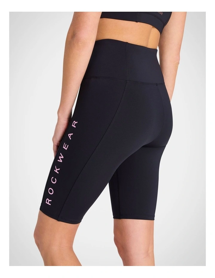 Logo Pocket Bike Shorts in Black image 4