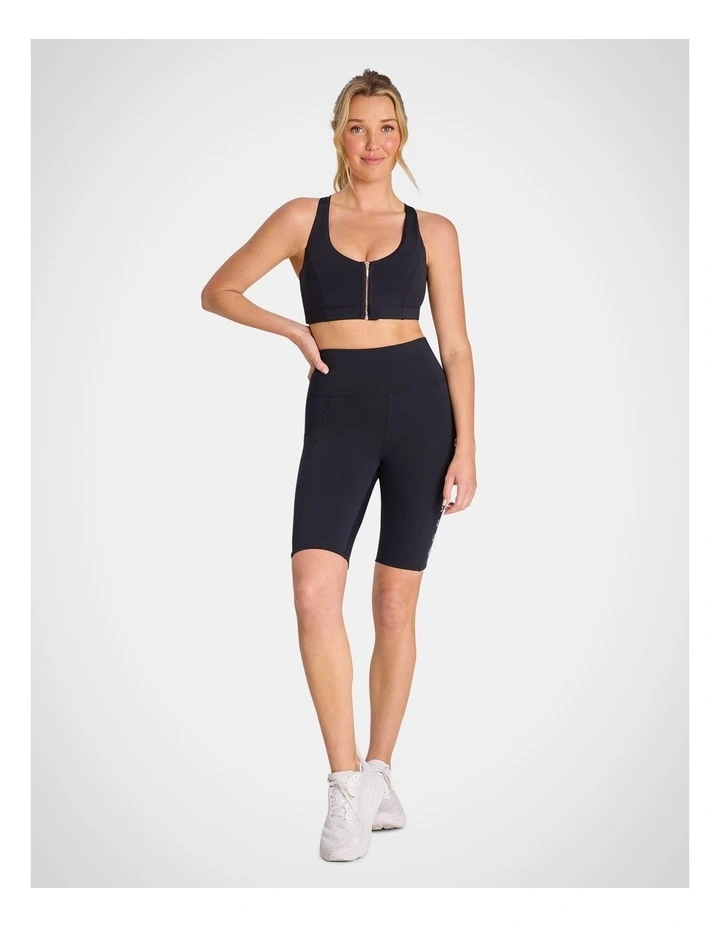 Logo Pocket Bike Shorts in Black image 5