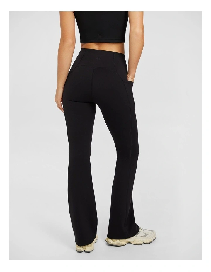 Smooth Support Flare Pant in Black image 2