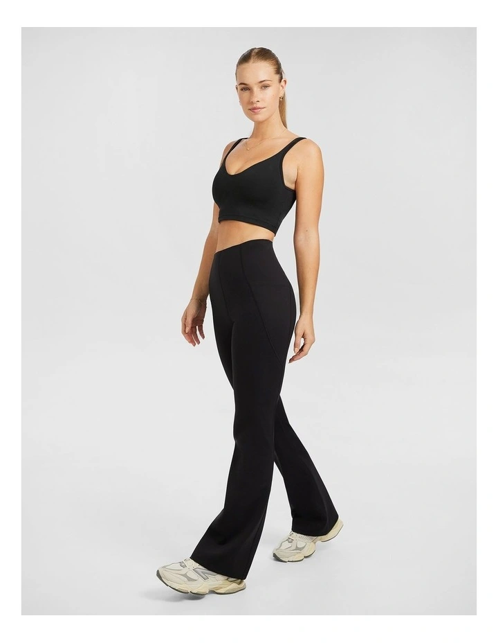Smooth Support Flare Pant in Black image 6