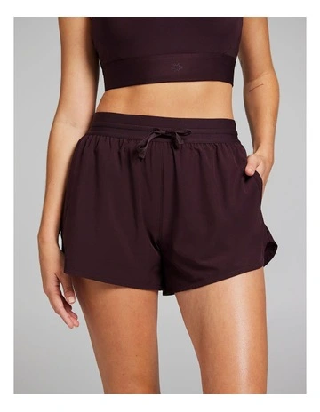Tempo Run Short in Purple